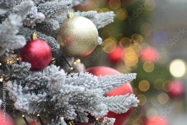 Obraz christmas tree decorations