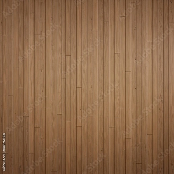Fototapeta Seamless light brown wood plank textured background perfect for interior design mockups, digital presentations, or natural aesthetic web design elements offering a warm and inviting surface