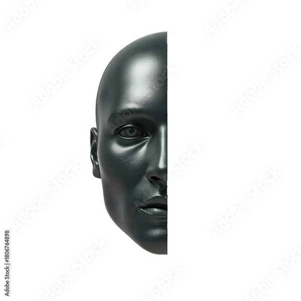 Fototapeta Sculptural Simplicity: Decorating with Abstract Art and Minimalist Statement Pieces