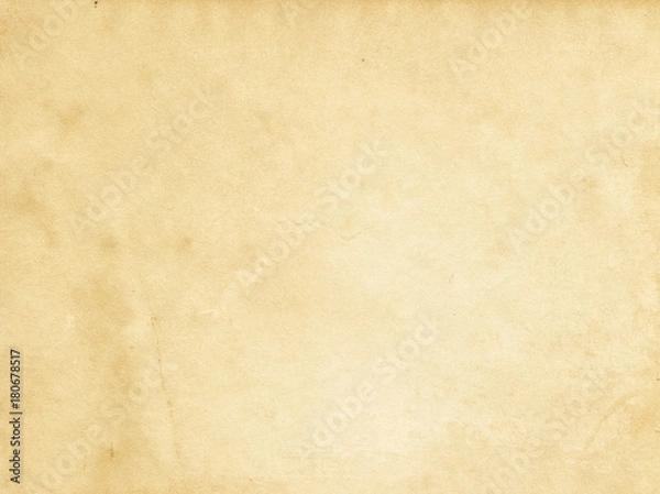 Fototapeta Old yellowed paper background.