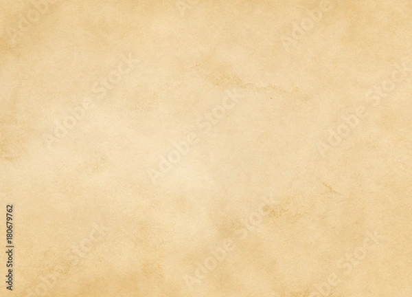 Fototapeta Old yellowed paper sheet.