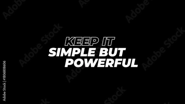 Obraz Kinetic Titles 2