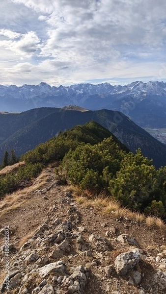 Obraz mountain landscape with blue sky