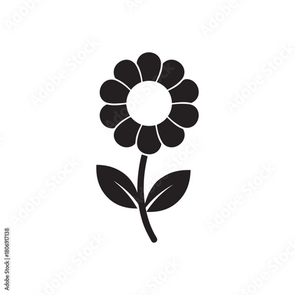 Obraz abstract flower vector illustration