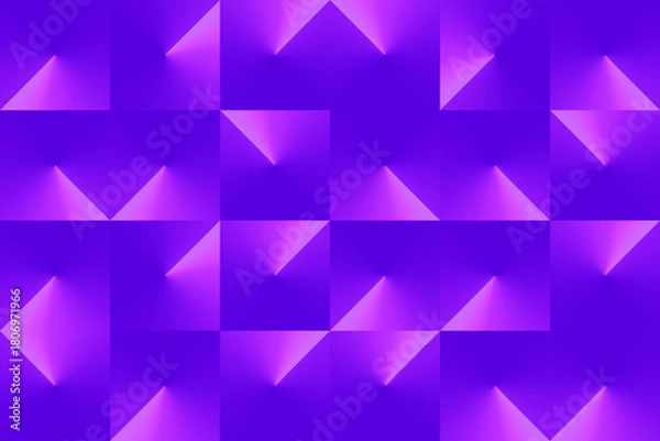 Obraz Gradient Isometric Abstract Pattern Background