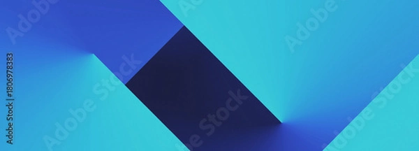 Obraz Gradient Isometric Abstract Pattern Background