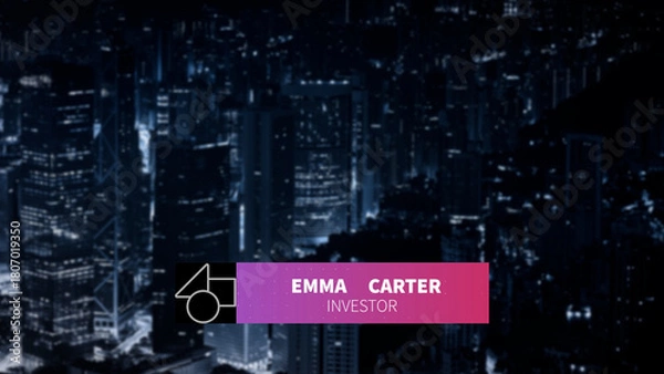 Fototapeta Image Lower Third 01