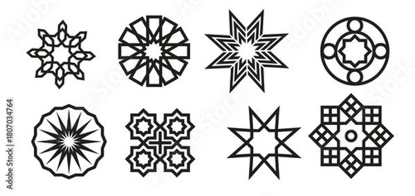 Obraz Islamic Ornaments Vector 