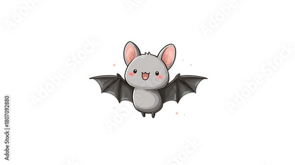 Fototapeta cartoon bat