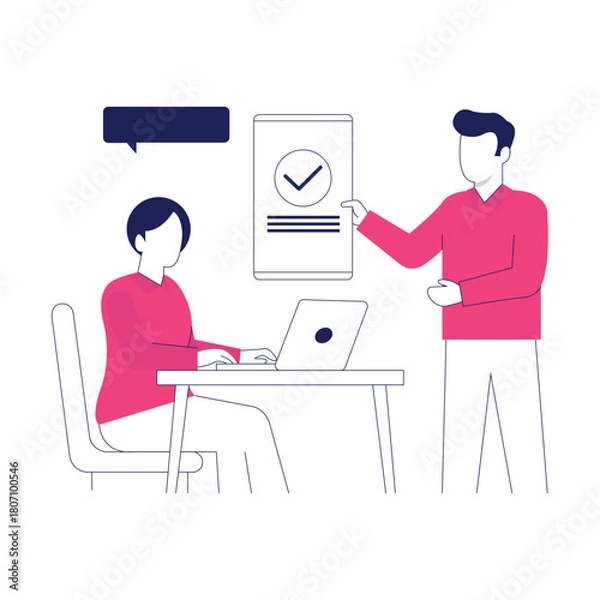 Fototapeta Trust, Talk, Agree, Collaborate: The Complete Negotiation-to-Partnership System