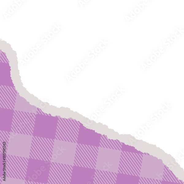 Obraz Purple Gingham Distressed Texture Background