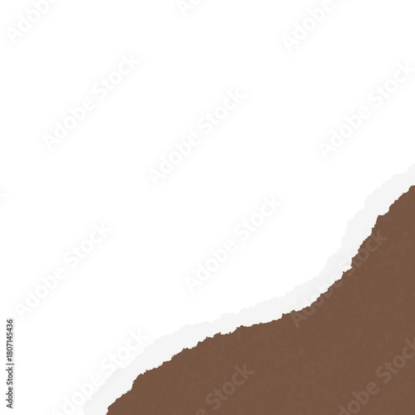 Obraz Brown Minimalist Torn Paper Background