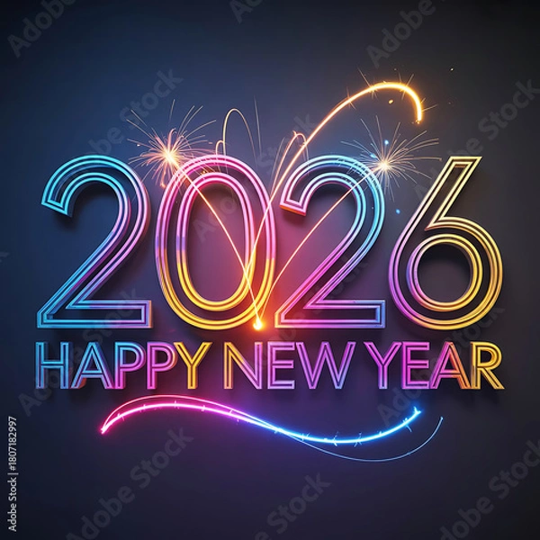 Fototapeta Happy New Year