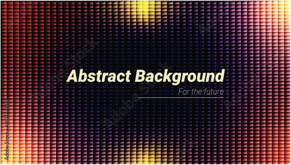 Obraz Futuristic Abstract Background | Modern Digital Design for Social Media and Presentations