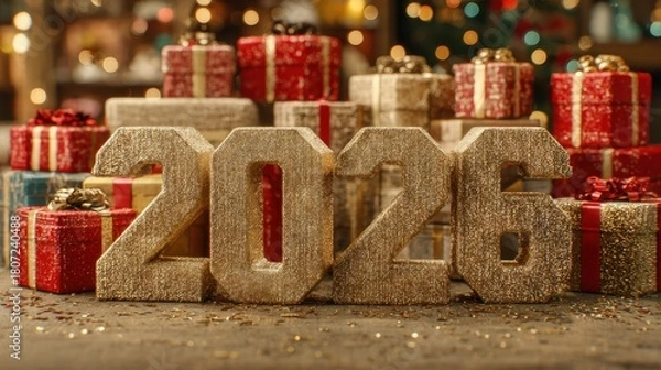 Obraz Countdown to ny 2026