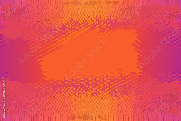 Obraz Textured Abstract Background with Halftone Dots and Vertical Lines Keywords: abstract, background, textured, halftone, dots, vertical lines, pink