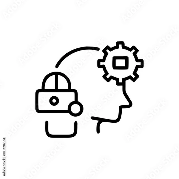 Obraz car key and lock