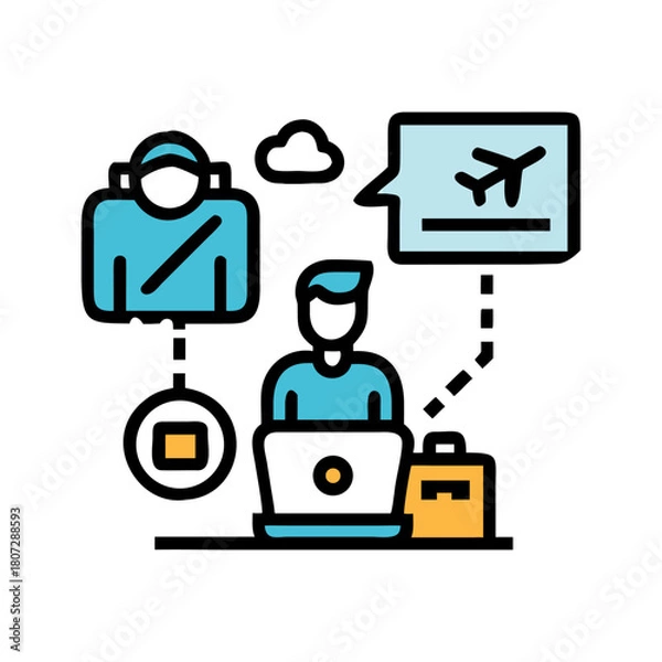 Obraz social network icon