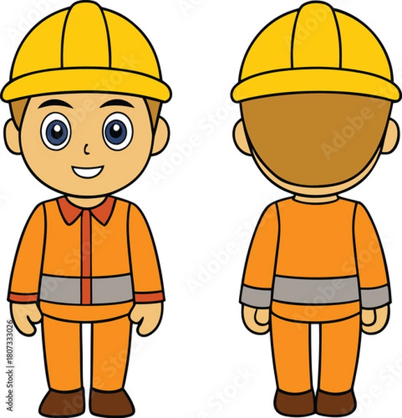 Fototapeta Adobe Illustrator Artwork  Banner : Civil engineer inspect structure at construction site against blueprint, Building inspector join inspect building structure with civil engineer. Civil engineer hold