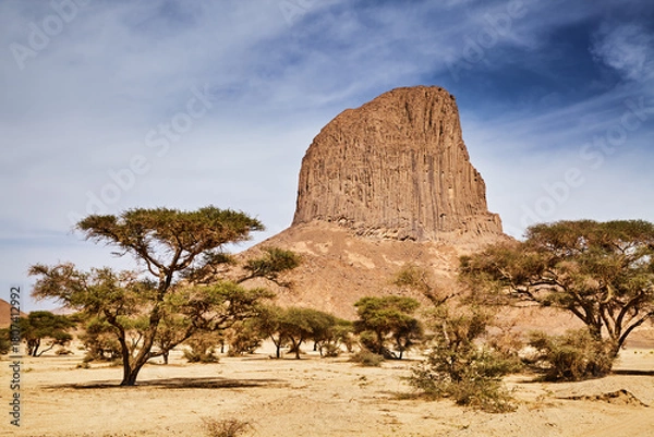 Obraz Hoggar mountains in Sahara lesert, Algeria
