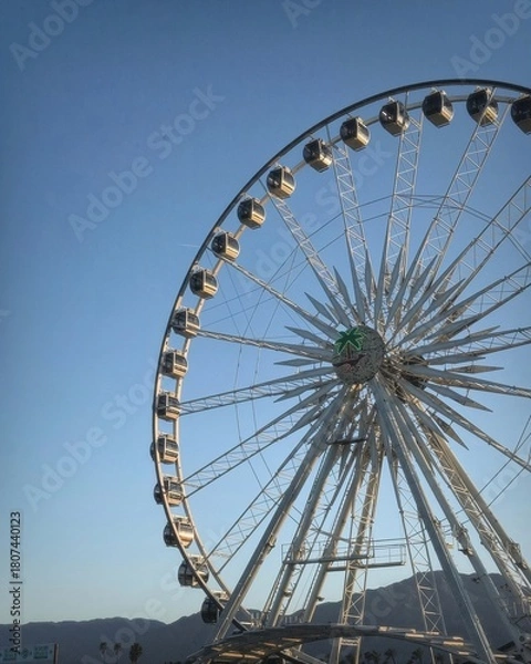Obraz ferris wheel in the park
