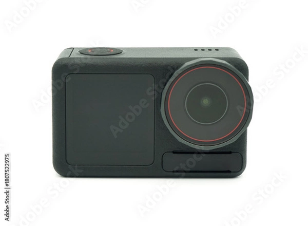 Fototapeta Very small and versatile action camera