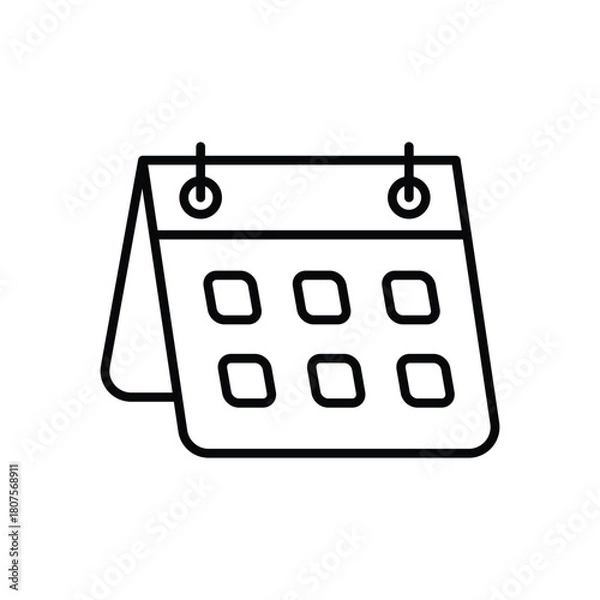 Obraz Calendar vector icon