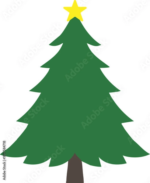 Obraz 나무-트리-크리스마스-크리스마스 트리-트리 별