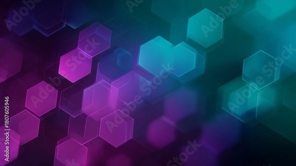 Obraz Teal and Purple minimalistic background