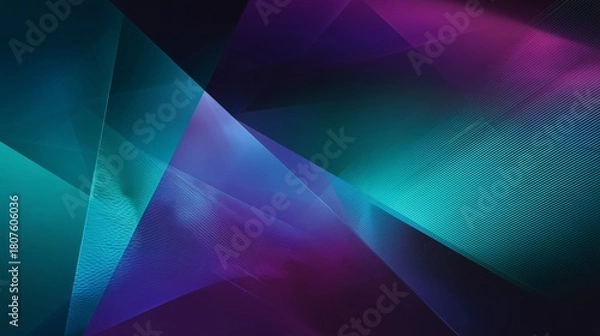 Obraz Teal and Purple minimalistic background