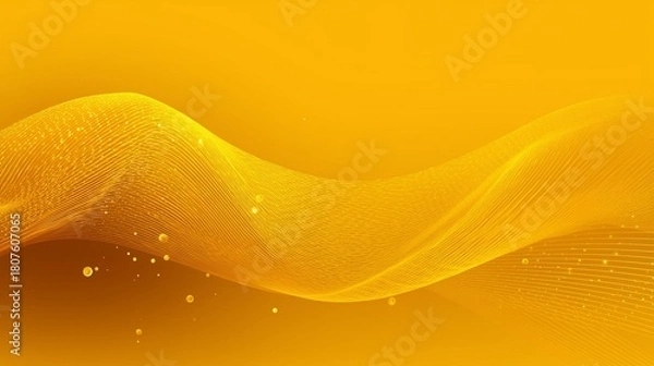 Obraz Yellow minimalistic background