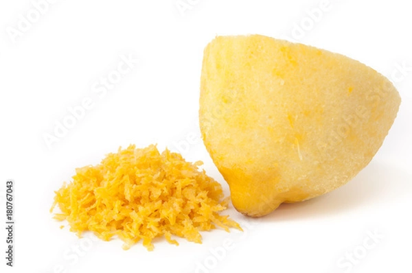 Obraz Abgeriebene Zitronenschale