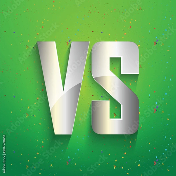 Obraz Dynamic VS Concept for Confrontation