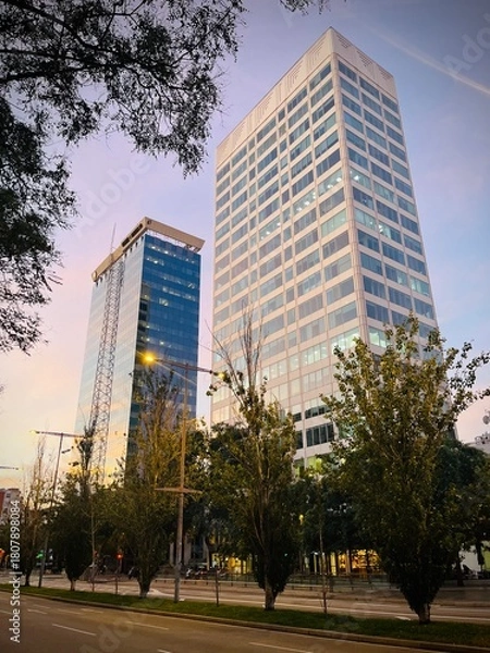 Fototapeta Rascacielos 