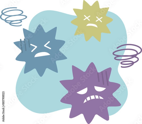 Obraz ウイルスのキャラクター