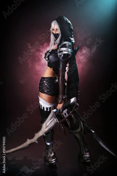 Obraz vella cosplay warior