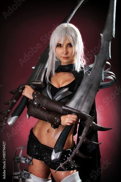 Obraz vella cosplay warior