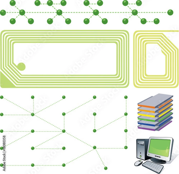 Fototapeta microcircuit
