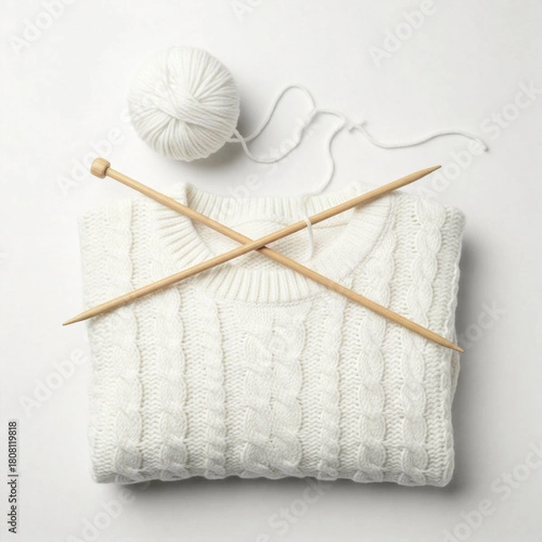 Obraz 뜨개질 털실 스웨터
