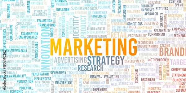 Obraz Marketing Strategy
