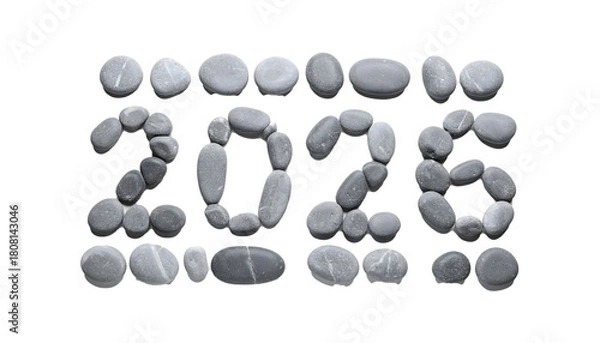 Obraz words Happy New Year 2026