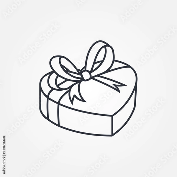 Fototapeta gift box icon symbol illustration vector eps10 logo template design pattern seamless bright minimal design flat design realistic style simple design modern design