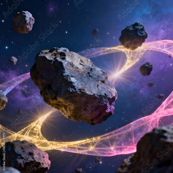 Obraz Luminous Pathways of the Cosmic Void