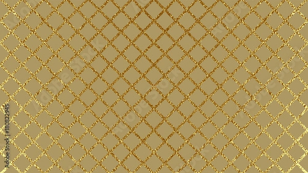 Fototapeta Abstract gold glitter geometric vector background.