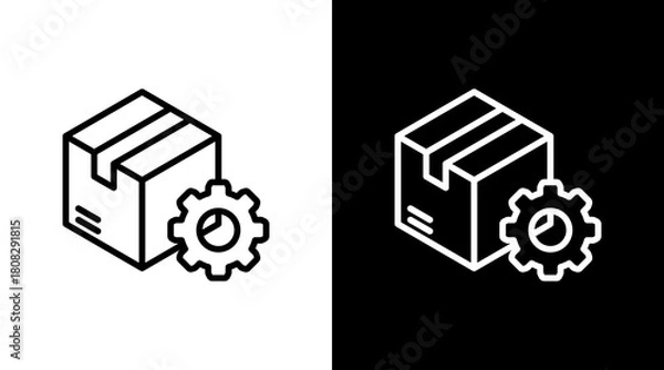 Obraz Product Development With Icon Set Design