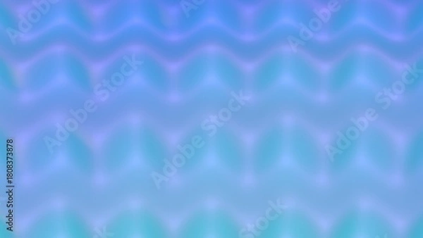 Fototapeta Soft blue lavender gradient background with repeating blurred zigzag pattern
