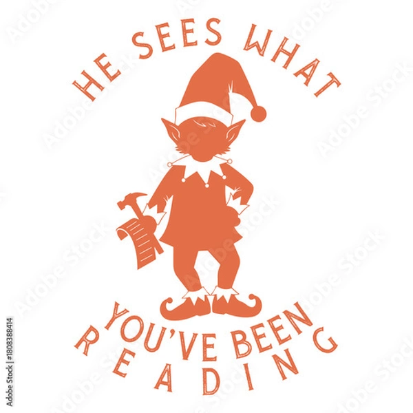 Obraz He Sees What You’ve Been Reading