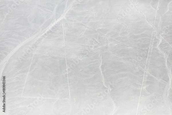 Obraz Nazca lines from the aircraft