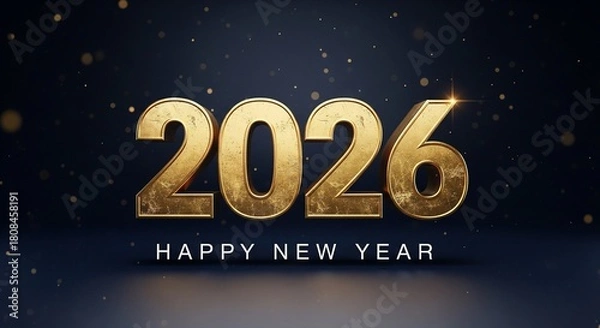 Obraz New year 2026 celebration