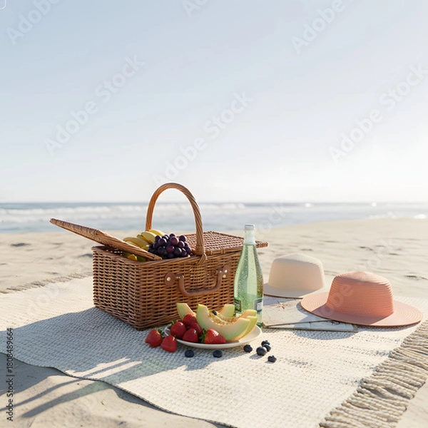 Obraz picnic at the beach